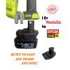 Makita 18V Battery Converter Adapter to run Ryobi 18V One Tool