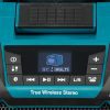 makita-dmr203-12v-18v-li-ion-lxt-cordless-bluetooth-speaker-lcd-front