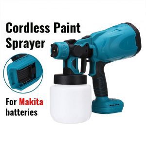 Makita cordless spray gun for makita 18v li-ion battery