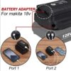 makita usb charger + led light