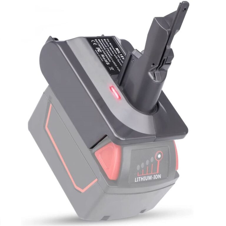 Dyson V7 Battery Adapter to Milwaukee M18 18V LiIon Battery