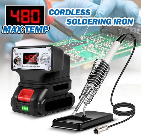 Makita 18v Soldering Iron Station to suit Makita 18V Li-Ion Cordless Battery