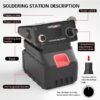 Makita 18v Soldering Iron Station to suit Makita 18V Li-Ion Battery