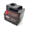 hikoki hitachi 18v battery adapter to milwaukee m18 18v cordless li-ion battery adapter