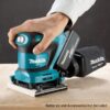 Makita DBO480Z 18V Li-ion LXT Cordless Sheet Finishing Sander sanding