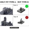 Dyson Battery Adapter to Milwaukee 18v Battery Type A dc31 dc 34 dc44 dc45