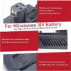 Dyson Battery Adapter to Milwaukee 18v Battery Type A dc31 dc 34 dc44 dc55