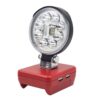 3 Inch Car LED Work Light Flashlight Torch USB Power Bank for Milwaukee