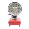 3 Inch Car LED Work Light Flashlight Torch USB Power Bank for Milwaukee Battery