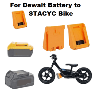 Battery Adapter for Stacyc electric balance Dewalt 18V Li-ion Battery Adapter